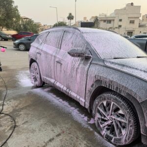 غسيل شامبو خارجي